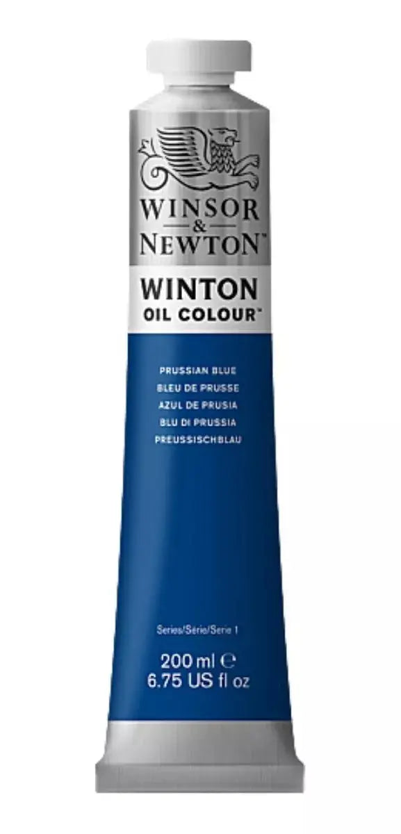 Pintura Oleo Winsor & Newton Winton 200ml Colores A Escoger Azul de Prusia No 33 - Winsor and Newton