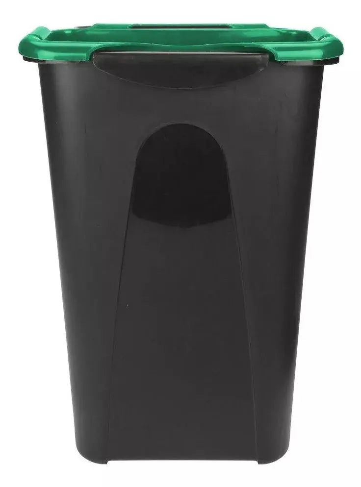 Bote De Basura 17l Negro Con Inserto Para Basura Orgánica - Azor - accesorios