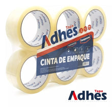 36pz Cinta Adhesiva Transparente Empaque Adhes 50m Espesor - ADHES - contenido