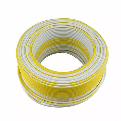 100 Metros Cable Ligero Keer 12 Awg Blanco Antiflama 2500 W - Kronaline - vista lateral