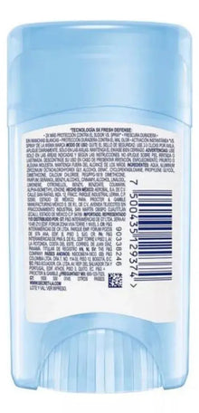 Antitranspirante En Gel Secret Powder Protect Cotton 45 Gr - KCTS - vista lateral