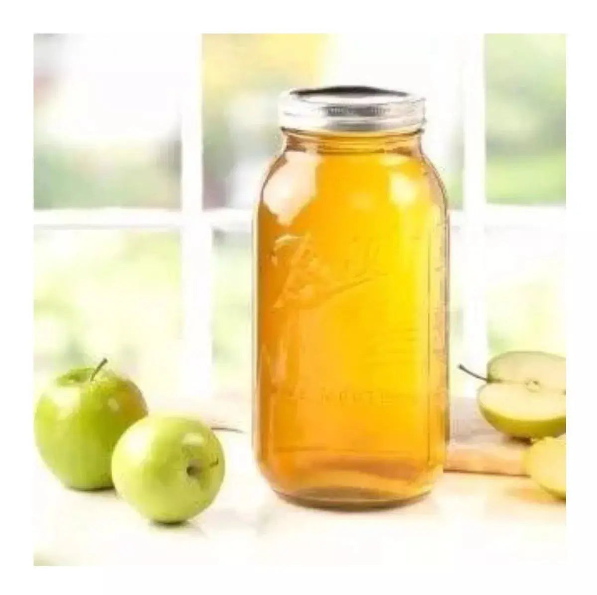 4 Mason Jars Ball Vidrio 2 Boca Regular 2 Ancha 473ml 943ml - Mason Jars - vista lateral