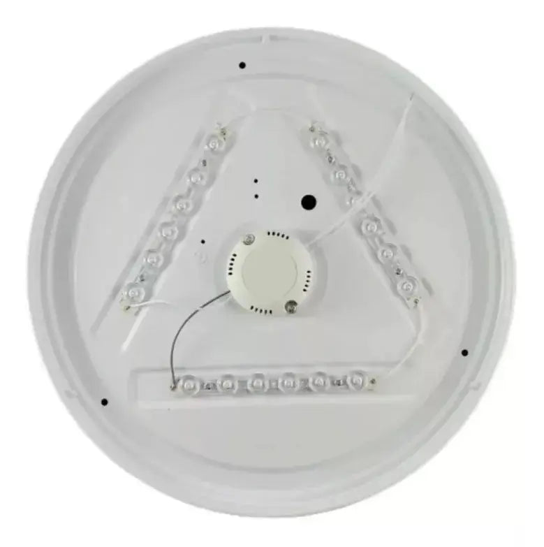 Luminario Led Plafón Sanelec Decorativo Madrid 12w 1095 - Sanelec - vista lateral
