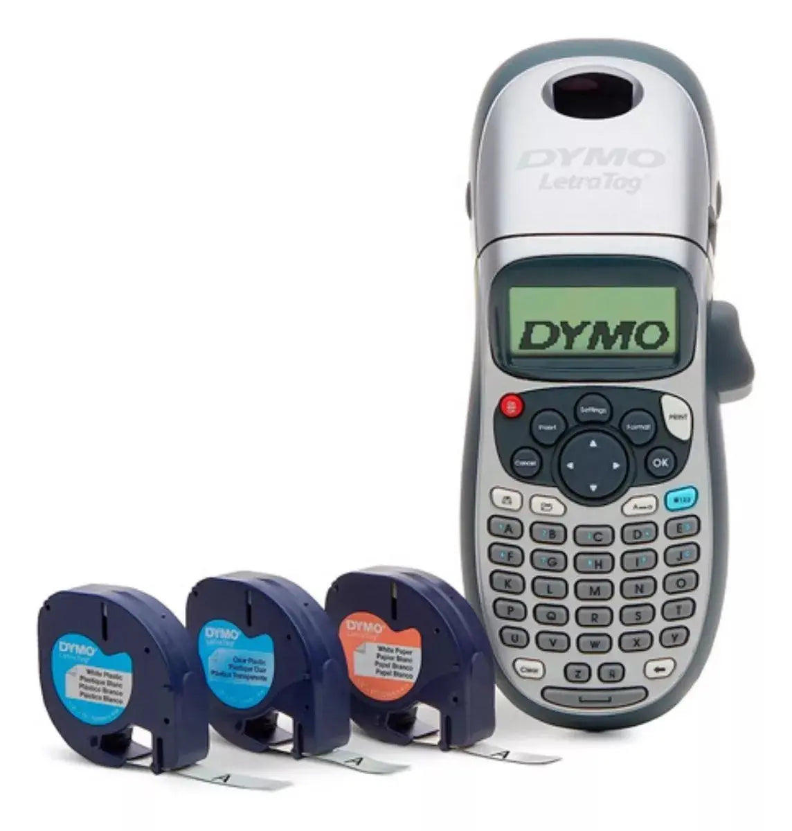 Rotulador Dymo Letratag Lt 100h 3 Cintas Portatil - Dymo