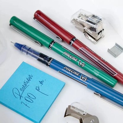 4 Plumas Pilot Bolígrafo Precise V5 Tinta Liquida Extrafino - Pilot - vista trasera