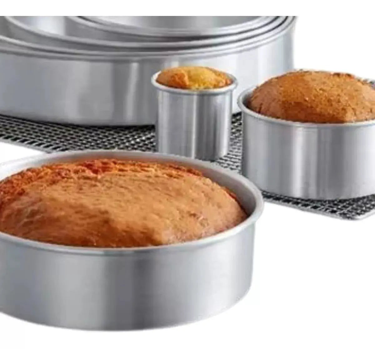 Molde Pastel Alpro Redondo 16cm Pan Reposteria Aluminio - Alpro
