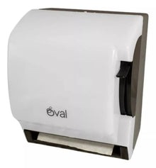 Despachador Toalla Oval Rollo Blanco Uso Rudo Industrial - Oval