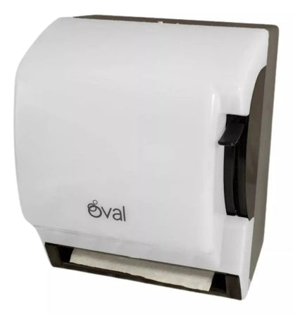 Despachador Toalla Oval Rollo Blanco Uso Rudo Industrial - Oval