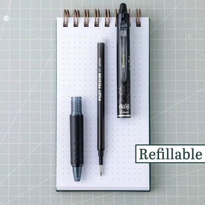 3 Plumas Pilot Frixion Clicker Retractil Tinta Borrable Gel - Pilot - accesorios