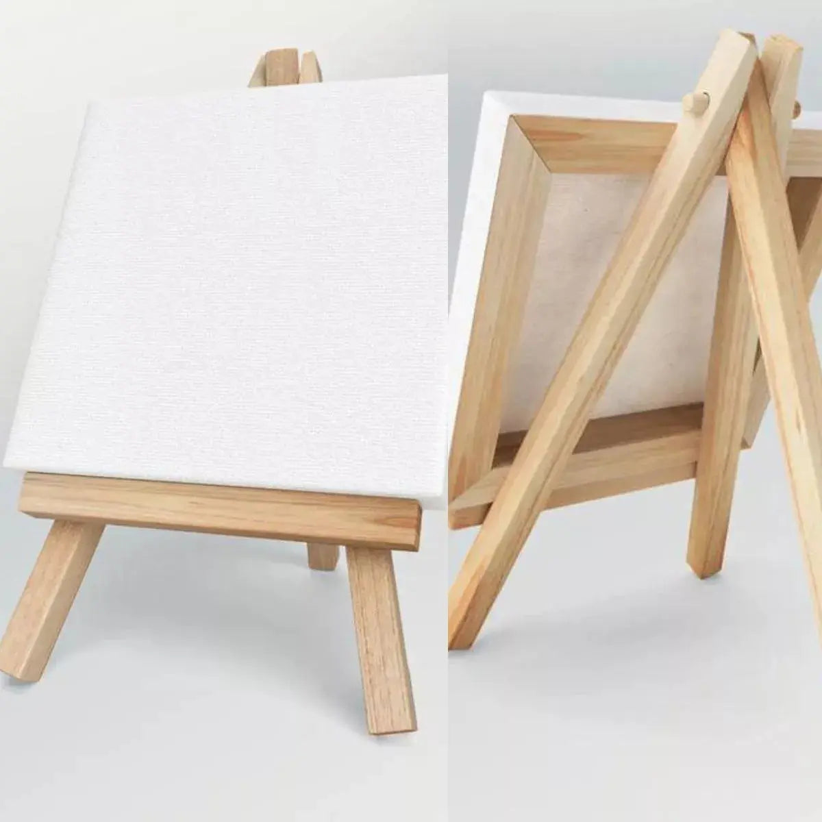 Set 14 Mini Caballete Con Lienzo Pintura 10.2x10.2 Arteza - Arteza