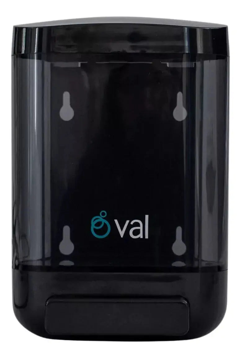 Jabonera Oval Rellenable Humo Negro 1.5 L - Oval - vista trasera