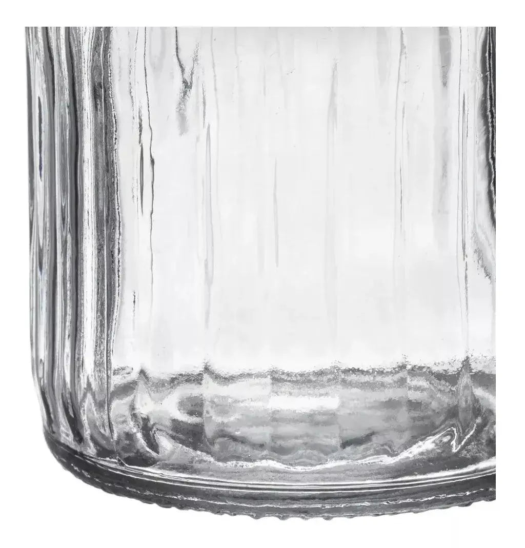 Set 6 Dulcero Brocalito Vidrio Astriado Regalo Bodas 300ml - Das - vista trasera