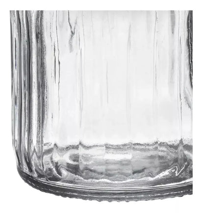 Set 6 Dulcero Brocalito Vidrio Astriado Regalo Bodas 300ml - Das - vista trasera