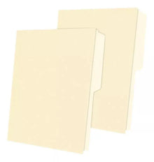 100 Folder Tamaño Carta Mapasa Color Crema 170g Oficina - Mapasa