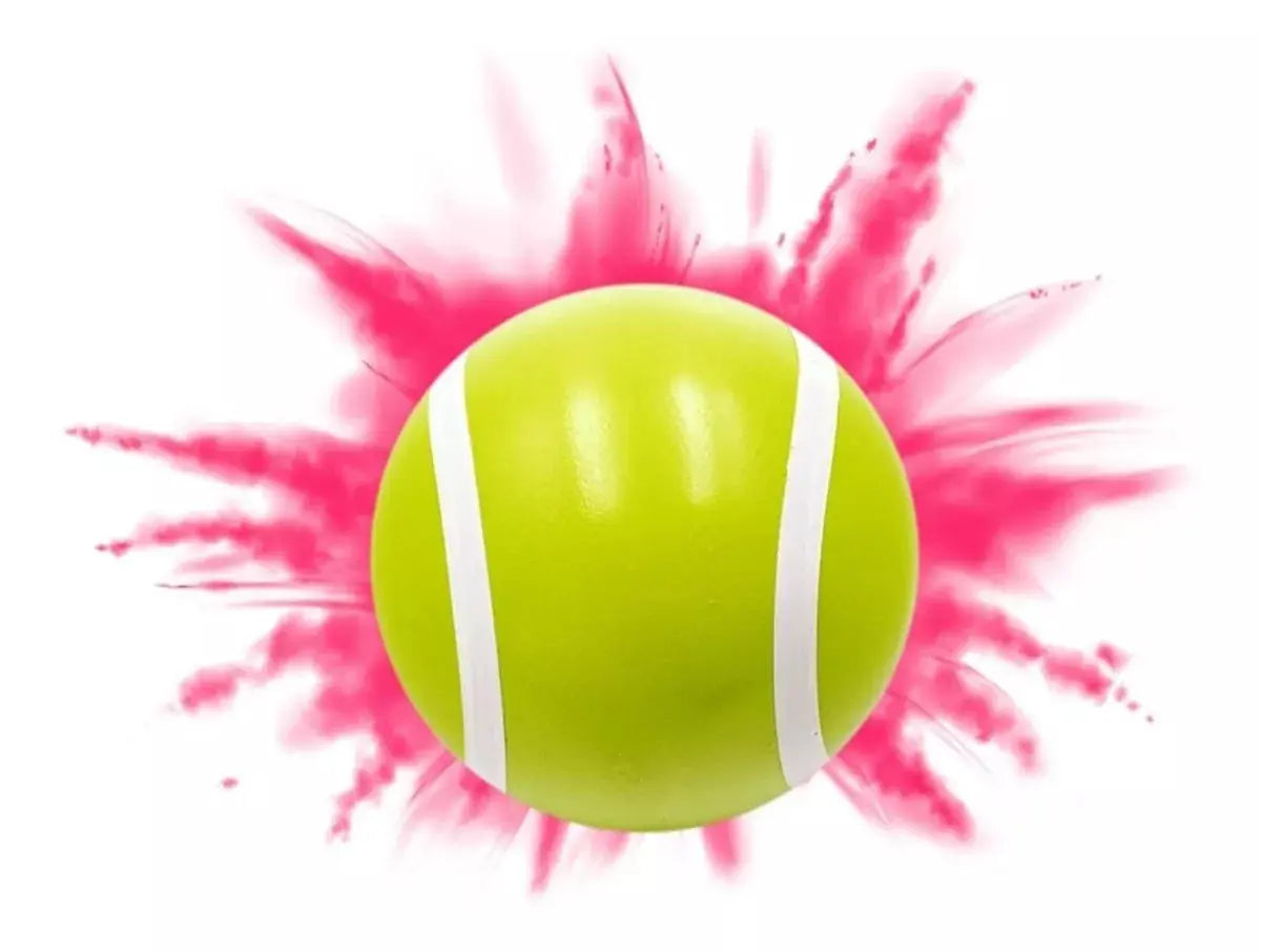 Pelota Gender Revel Polvos Holi Balon Niño Niña Colores Baseball - Rosa Fresa - Polvos Holi