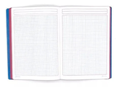 Cuaderno College 100 Hj Norma Color 360 Cosido Cuadro Chico - Norma - detalle