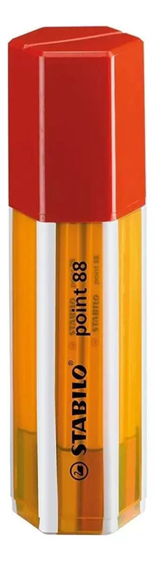 20 Rotuladores Stabilo Point 88 Estuche Big Point Tapa Roja - Stabilo - detalle