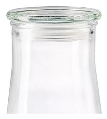 Envase Brocal Tapa Contenedor Frasco Vidrio Cristal 900ml - Vittori