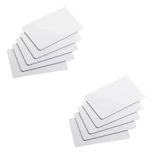 10 Pzas Tarjeta Pvc Blanca Sublimar Color Make 5 X 9 Cm - ColorMake - vista lateral