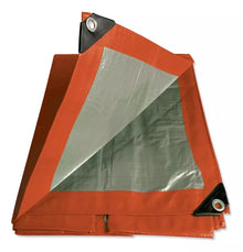 Lona Polietileno Foy Rojo 6 X 12 M Reforzada Impermeable - Lock