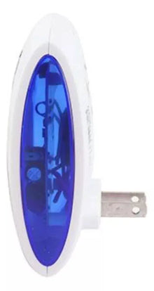 Timbre Inalámbrico A Azul Sanalec C/clavija Alcance 100m - Sanelec