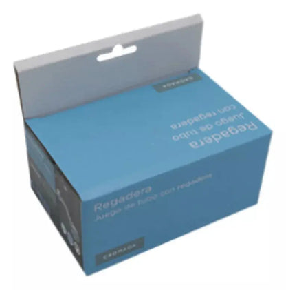 Regadera Tubo Meer Abs Plastica Cromada Color Plateado - CNX - detalle