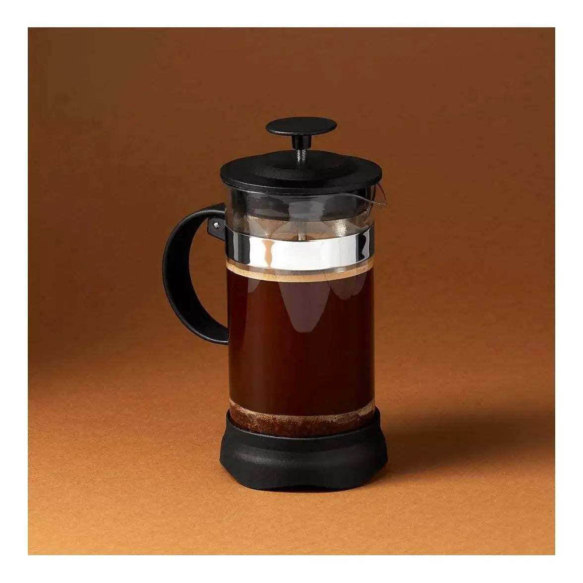 6 Pzs Cafetera Prensa Francesa 350ml Vidrio Embolo Cafe Te - Drink Lab - detalle