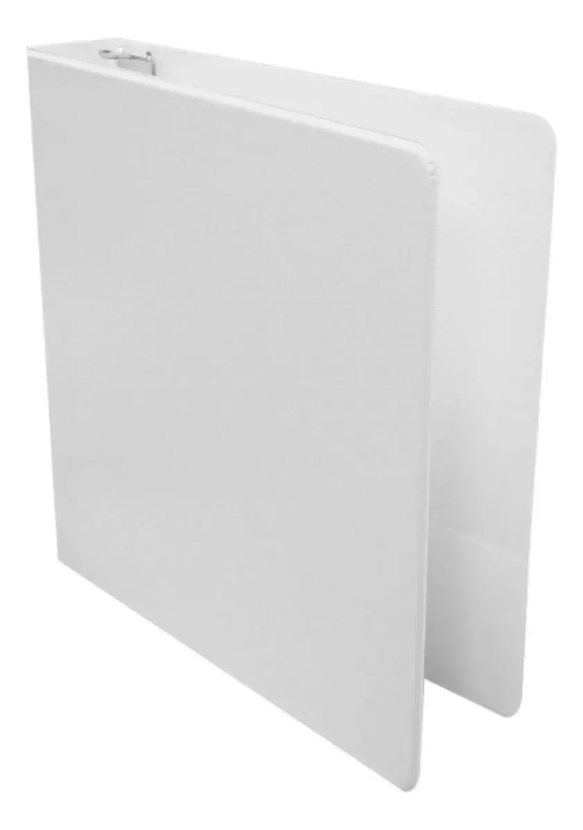 Carpeta Panoramica Blanca Cristal Kinera 4 Pulgadas - Kinera
