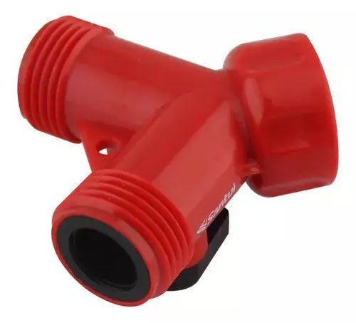 Juego 10 Conectores Adaptador Y Santul Llave Jardín Rojo - Santul - vista lateral