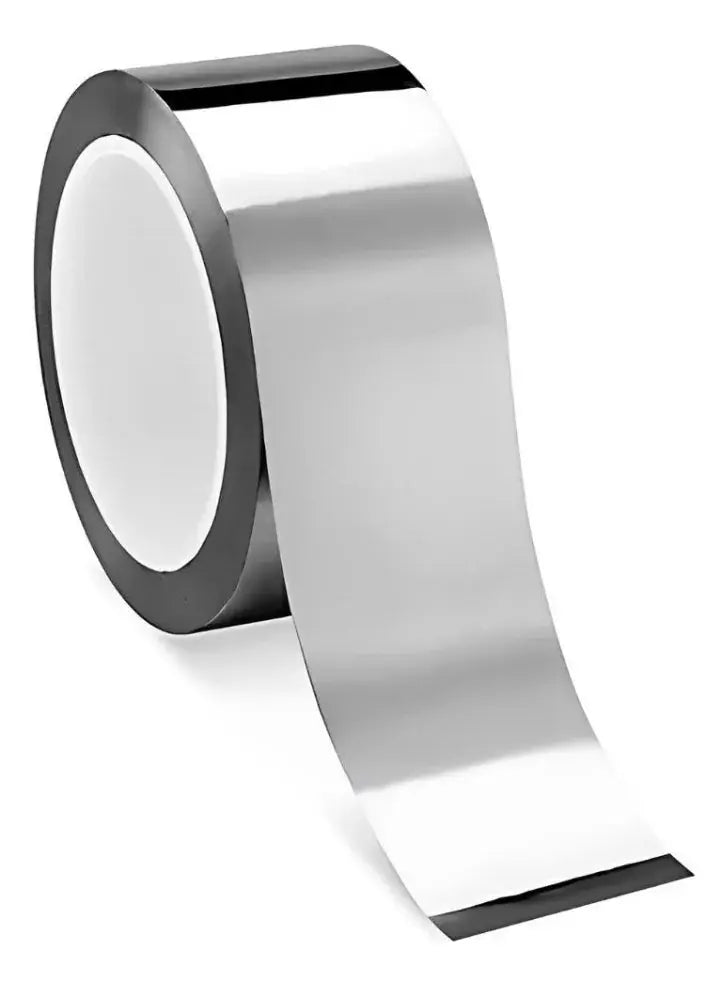 Caja 24pz Cinta Adhesiva Aluminio Adhes Impermeable 48mmx45m - ADHES - detalle
