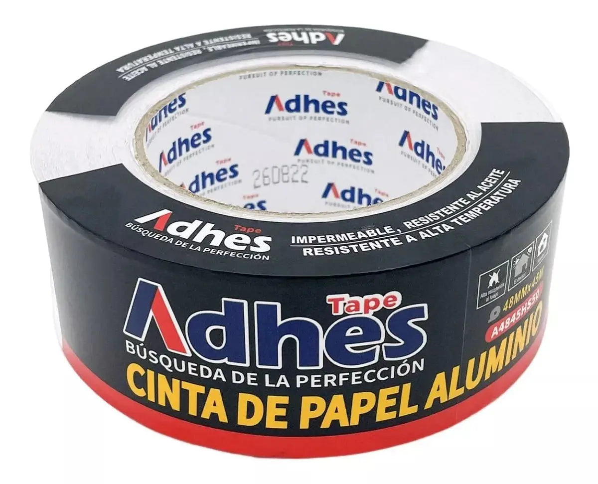 Cinta Adhesiva Aluminio Adhes Impermeable 45m Reparacion - ADHES - accesorios