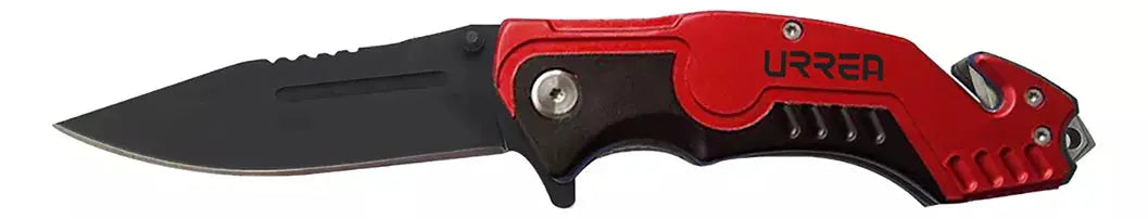 Navaja Abatible Urrea Emergencias Acero Inoxidable 21 Cm - Lock - vista lateral