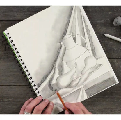 Block Dibujo Bocetos Canson Drawing Arte 22.9 X 30.5 60h - Canson - contenido