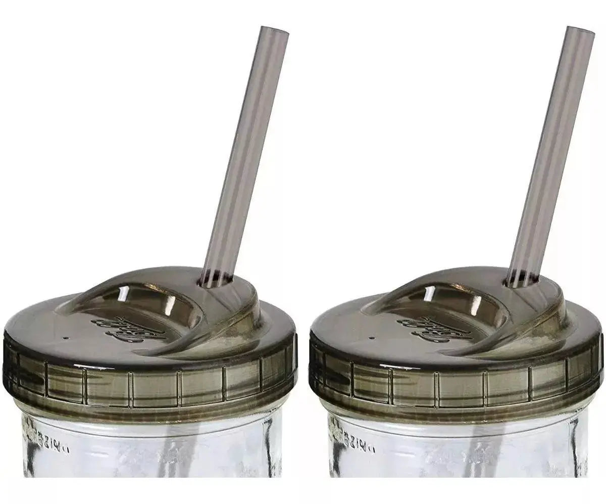 2pz Mason Jars Ball Hermetico Boca Regular 946 Ml Tapa Humo - Coveme - contenido