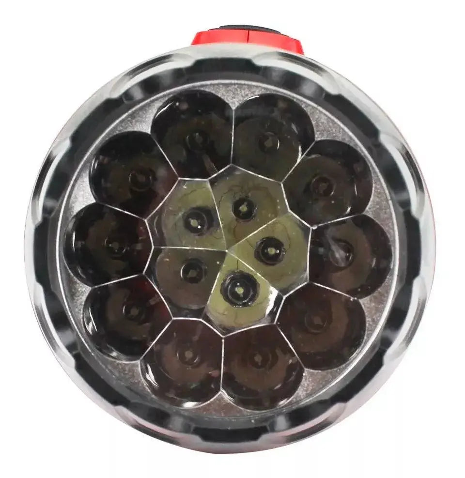 Linterna Recargable Portátil Sanelec 15 Leds Cuerpo Abs 1614 - Sanelec