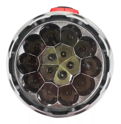 Linterna Recargable Portátil Sanelec 15 Leds Cuerpo Abs 1614 - Sanelec