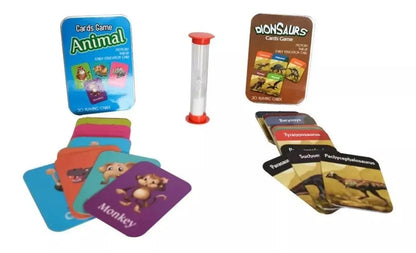 Cartas Animales Dinosaurios Diako Aprendizaje Didáctico - Diako - detalle