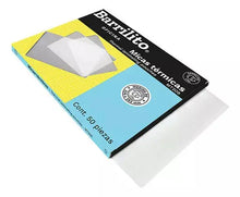 50pz Micas Termicas Barrilito Tamaño Carta 22.9x29.2cm - Barrilito