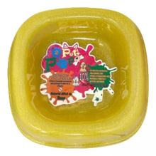 Plato Comida Perros Pet Pop Mascotas Cuadrado Glitter Humo Dorado Glitter - Coveme
