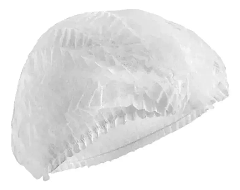 100 Cofia Gorro Plisado Desechable Alyger Elastico Doble Verde - Alyger
