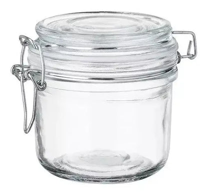 Juego 6 Frascos Especieros Vidrio Brocalitos Tapa Clip 200ml - Vittori - uso