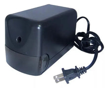 Sacapuntas Cuadrado Electrico Pegaso Color Negro - Azor - empaque
