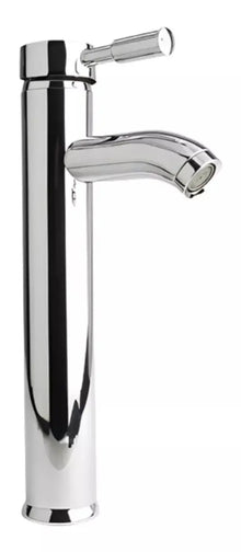 Llave Lavabo Mezclador Monomando Hidroflud Alta Cromado 30cm - HIDROFLUD - vista lateral