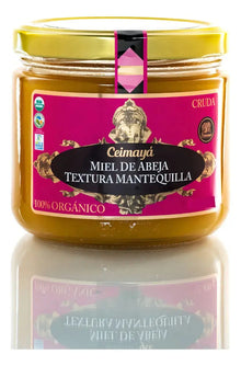 Miel Textura Mantequilla Ceimaya 270g Organica Cruda Frasco - ColorMake