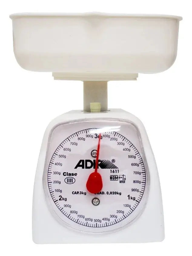Báscula Doméstica Mecánica De Cocina 3 Kg Adir - Adir
