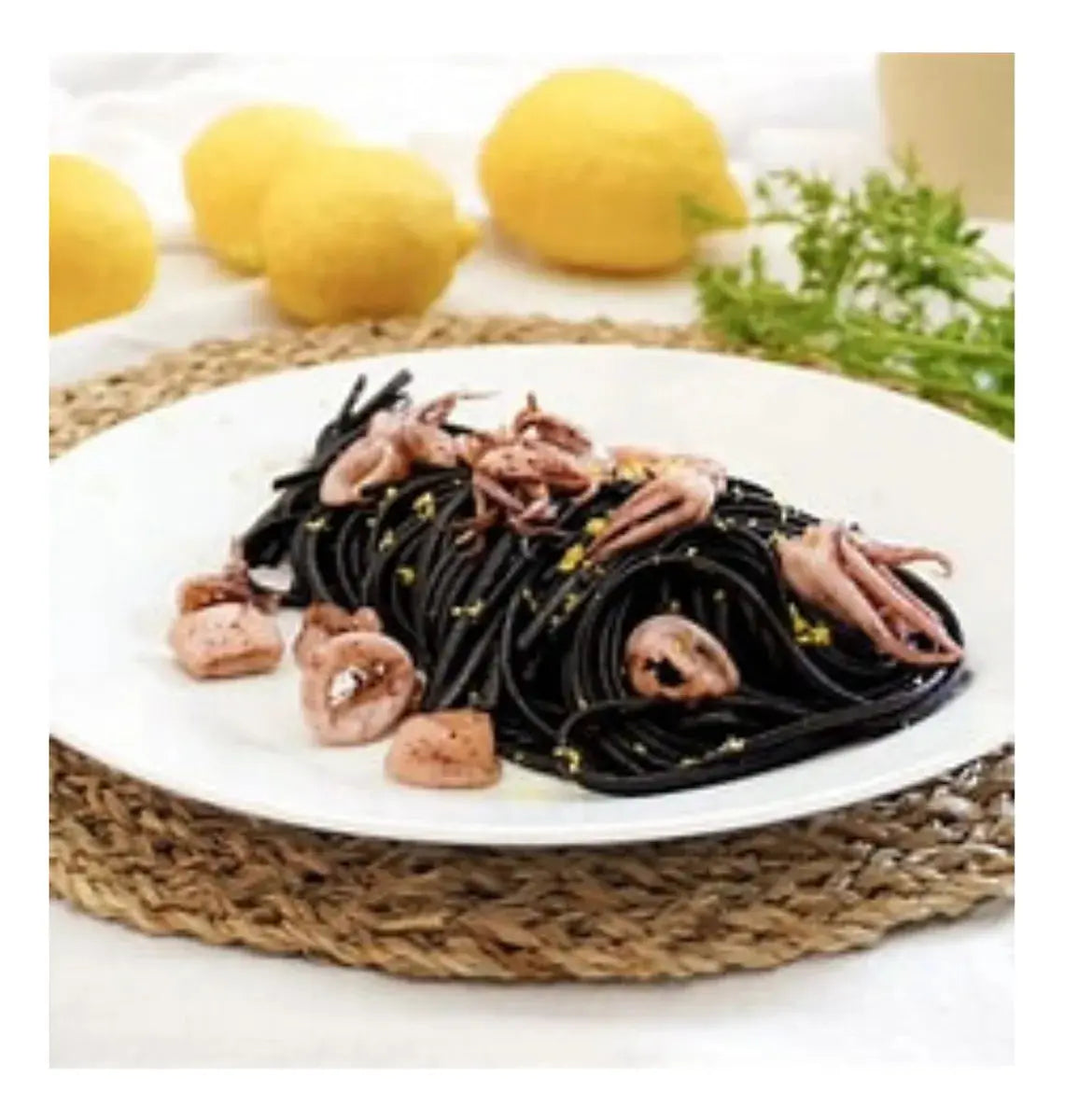 Spaghetti Grano Duro Tinta De Calamar Morelli 250gr - Morelli - vista lateral