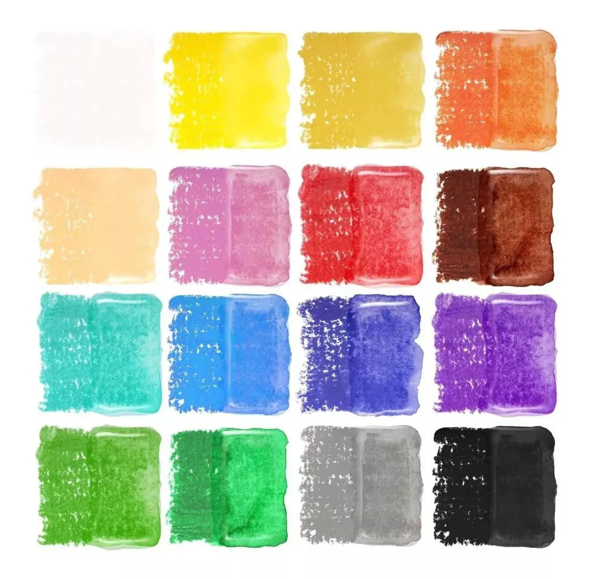 Set 16 Crayones Gel Twistables Niños Dibujo Colores Arteza - Arteza - accesorios
