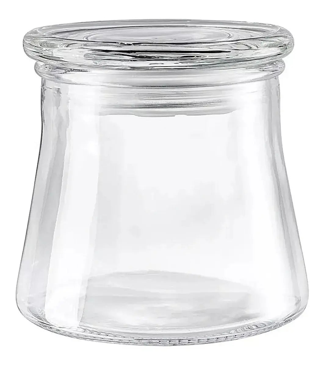 Frasco Vidrio Contenedor Tapa Envase Dulcero Cristal 650ml - Vittori - empaque