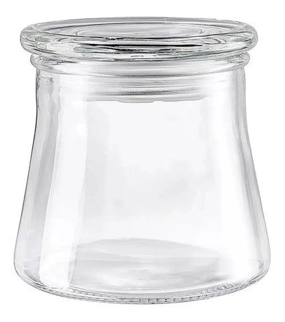 Frasco Vidrio Contenedor Tapa Envase Dulcero Cristal 650ml - Vittori - empaque