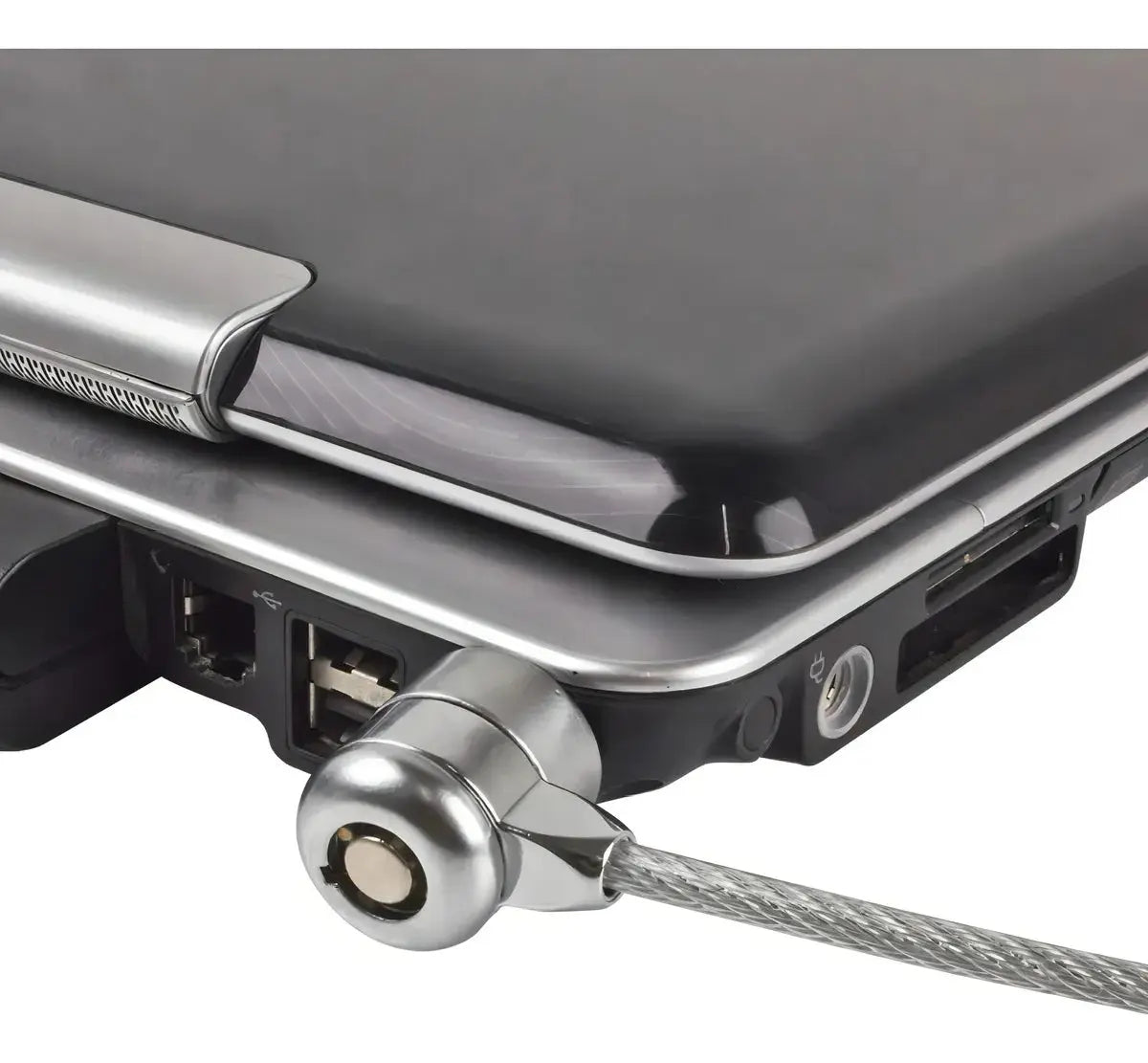 Candado Universal Laptop Perfect Choice Cable Acero Llave - Perfect Choice - vista trasera